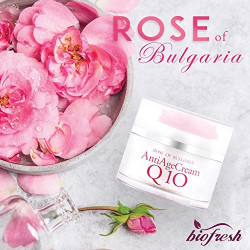 PLEŤOVÝ KRÉM ANTI AGE S KOENZYMEM Q 10 ROSE OF BULGARIA BIOFRESH - 50ml