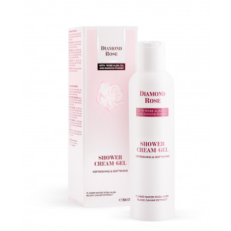 KRÉMOVÝ  SPRCHOVÝ GEL DIAMOND ROSE – 200ml